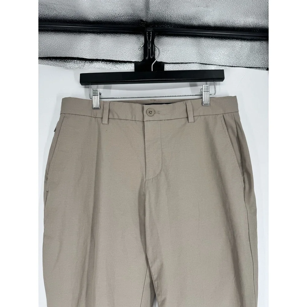 Vineyard Vines On The Go OTG Chino Performance Pants Mens 33x32 Golf Khaki Beige